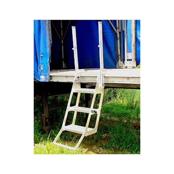 Roll Tarp Trucker Ladder