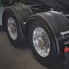 Minimizer 2220 Series Truck Black Poly Super Single Fenders On Truck