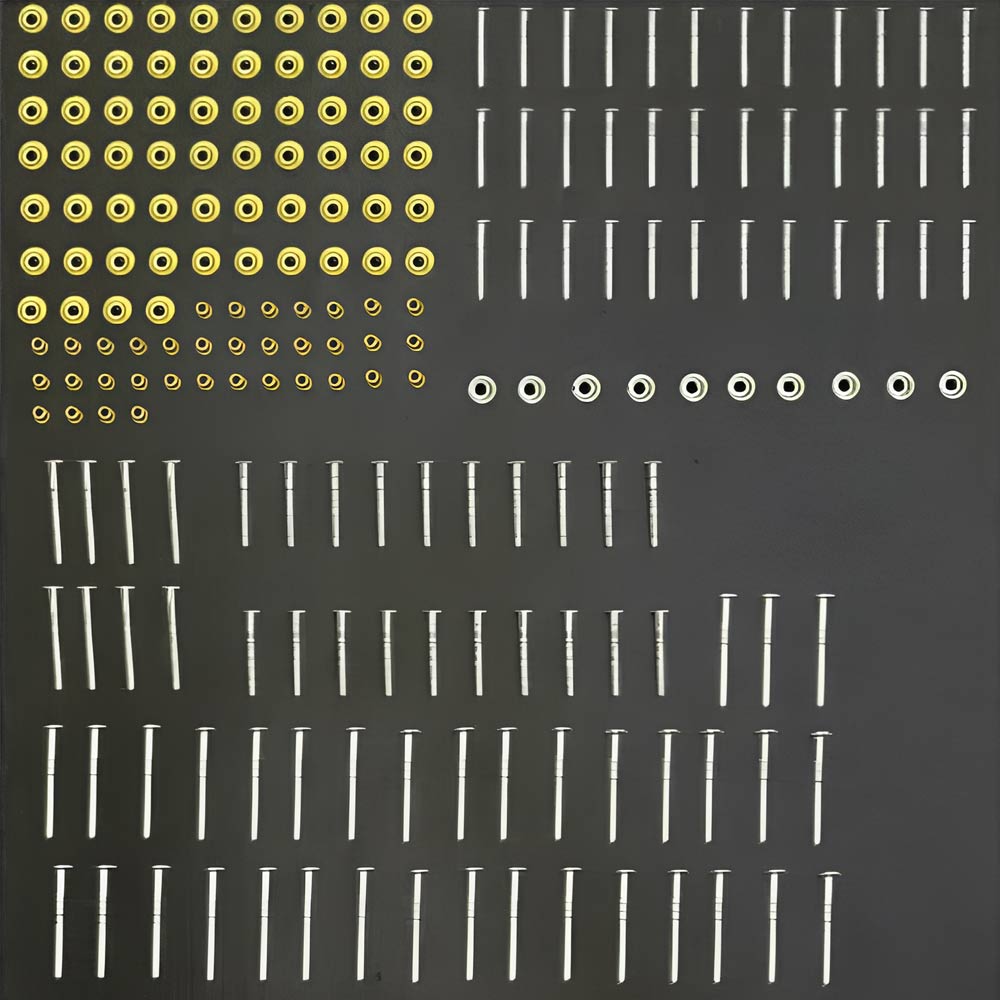 【中古】 A．K．A． Petey Wheatstraw P－Reek Peterbilt 379 Grille Huck Rivet Kit | Raney's Truck Parts