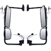 Freightliner M2 Exterior Electrical Mirror Assembly Both Sides Chrome Finish