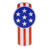 Kenworth T680 & T880 Chrome Flag Emblem - USA
