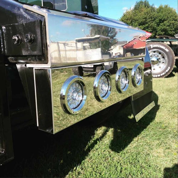 Universal 4" Round Rear Center Panel - Example