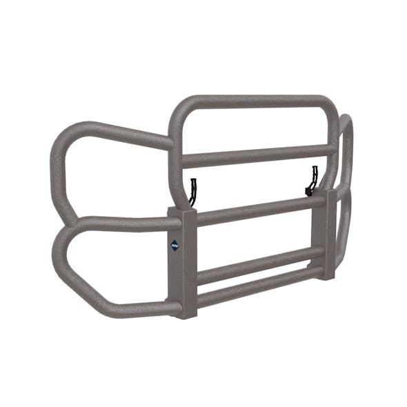 herd grill guard with satin finish