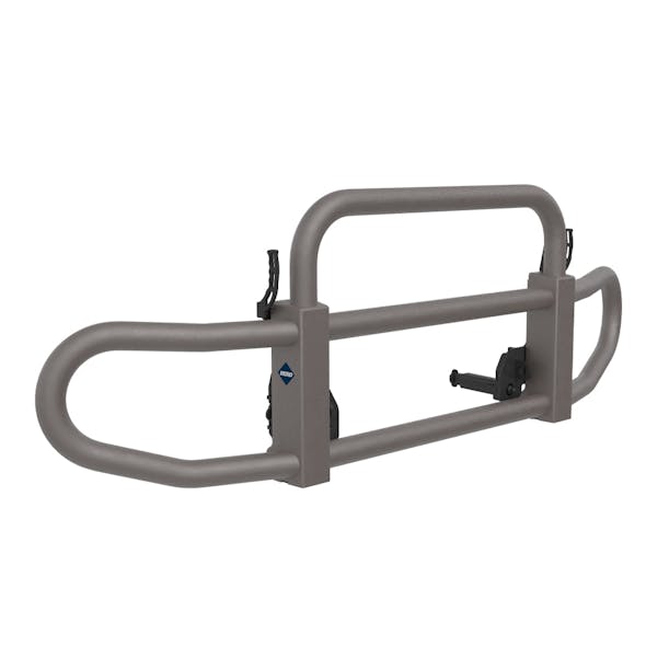 Herd grill guard with satin finish 