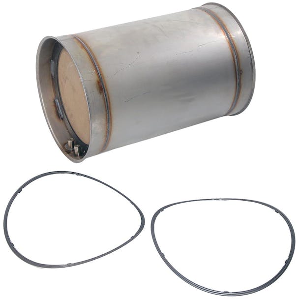 Diesel Particulate Filter For Caterpillar C13 & C15 Engines Side