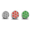 2.5" Round Dual Revolution Red Marker To Green Auxiliary Front