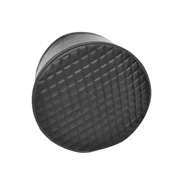 Kenworth W900L Black Fuel Tank Cover 24.5"