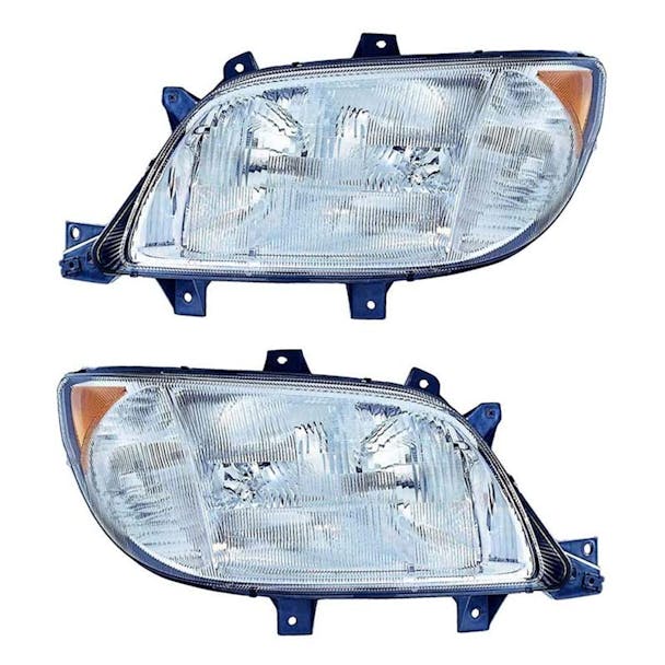 Freightliner Sprinter Headlight Assembly w/ Foglight - Set