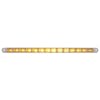 14 LED 12" Light Bar Replacement For Headlight Bezel Amber/Clear
