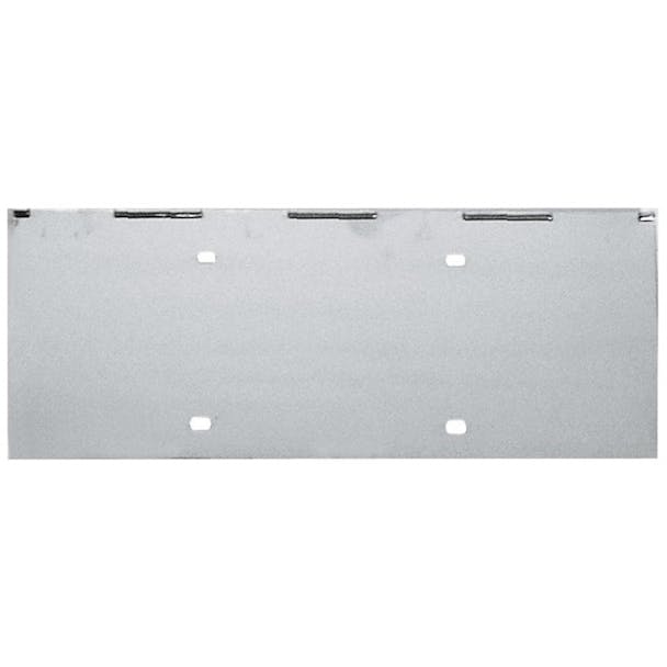 Universal Stainless Steel 18 1/4" 1 License Plate Holder