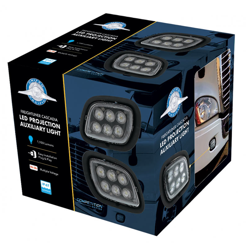 EVERESTHD LED Fog Light Set For Freightliner Cascadia 2018-2022 – DOT Certified