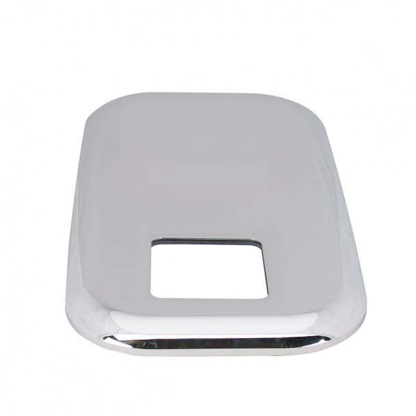 Chrome Shift Plate Angled