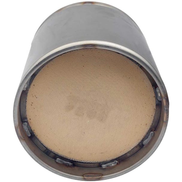Diesel Particulate Filter Front View