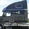 Volvo VN Sleeper Vent Trim Kit On Truck