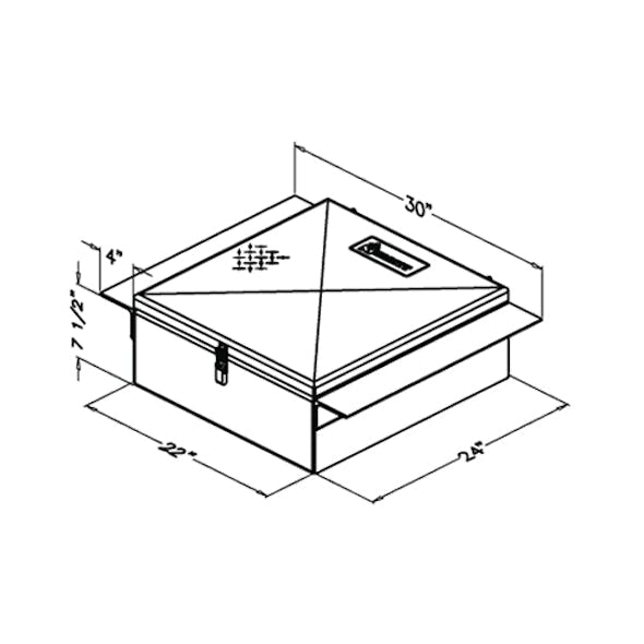 Aluminum Between The Frame Tool Box Measurements