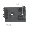 Mack Hood Latch Bracket 371529132 Measurements