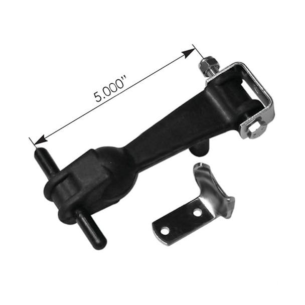 Peterbilt 5" Hood Latch With Clamp 29-00215 Dimensions