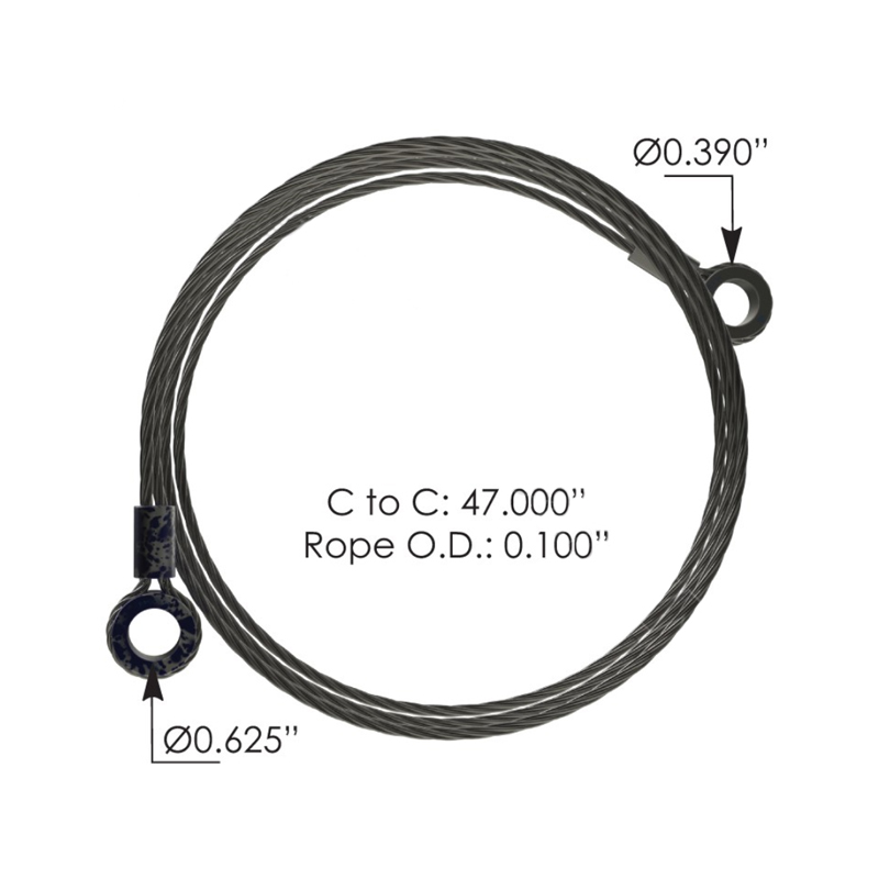 Freightliner Western Star Hood Cable Spring A17-19013-000