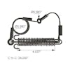 Mack CH SFA Hood Cable 25152850 27RC254M 27RC256M Measurements