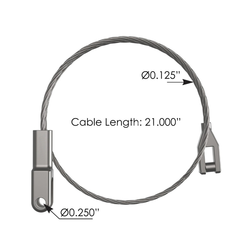 International Hood Cable 3551734C1 3551734C2