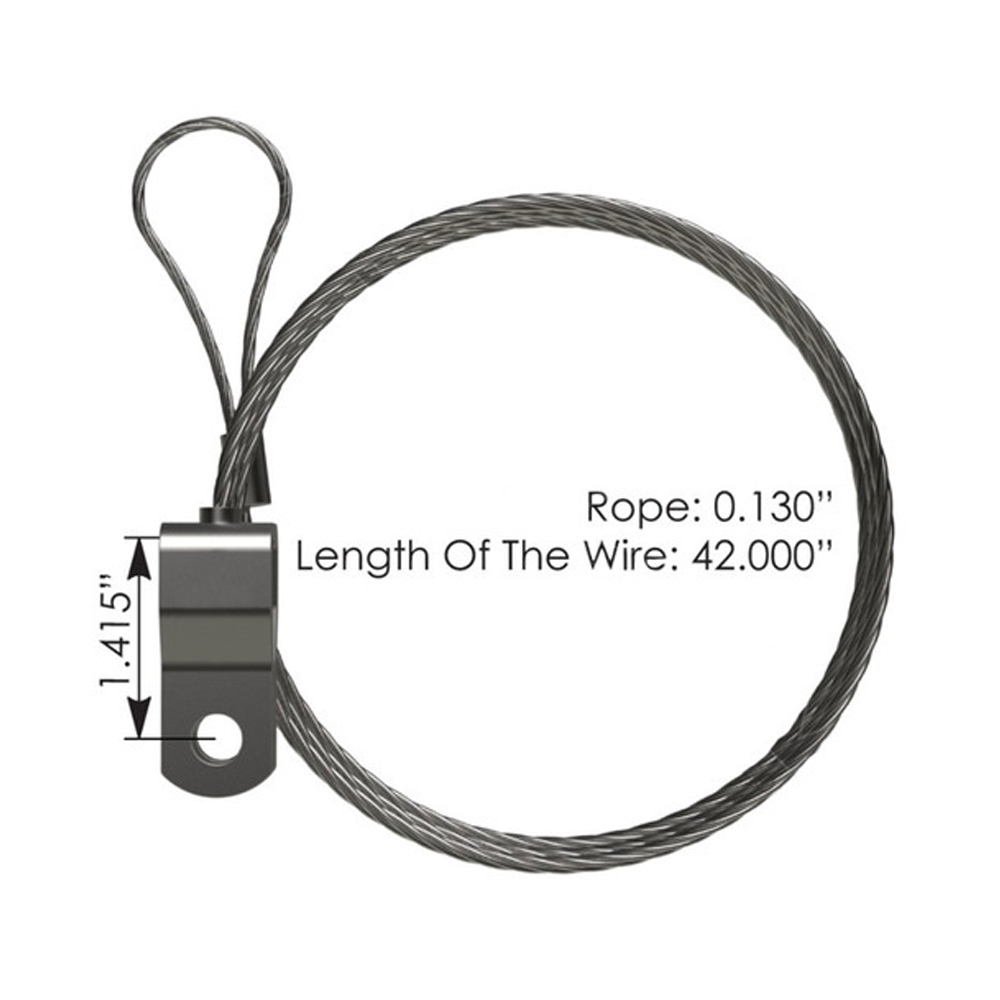 Kenworth Hood Cable L92-6023-1200 - Raney's Truck Parts