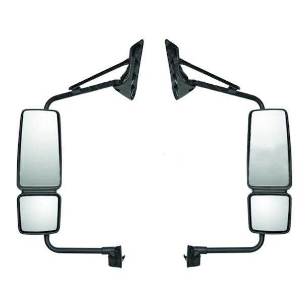 International Durastar Mirror Assembly Cover With Heat Function Black