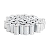 Chrome Plastic 33mm Cylinder Nut Cover 60 Pack Group