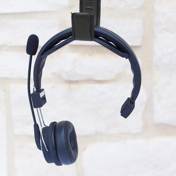 Blue Tiger The Hook Headset Hanger - Headset on Hanger