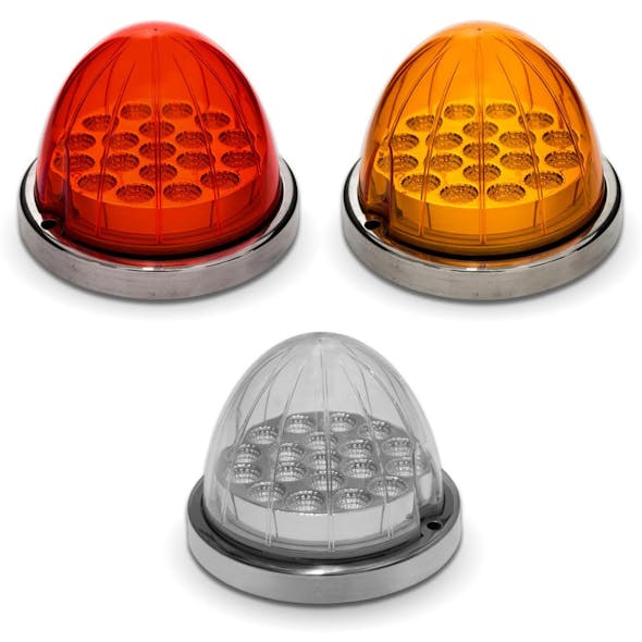 Watermelon LEDs With Reflector Cup & Locking Ring-Main