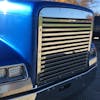 Freightliner Classic FLD 120 Grill Insert With 14 Horizontal Bars 1990 & Up By Roadworks Angle View
