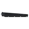 Black 30" Spring Loaded Mud Flap Hanger 11/8" Bolt Pattern