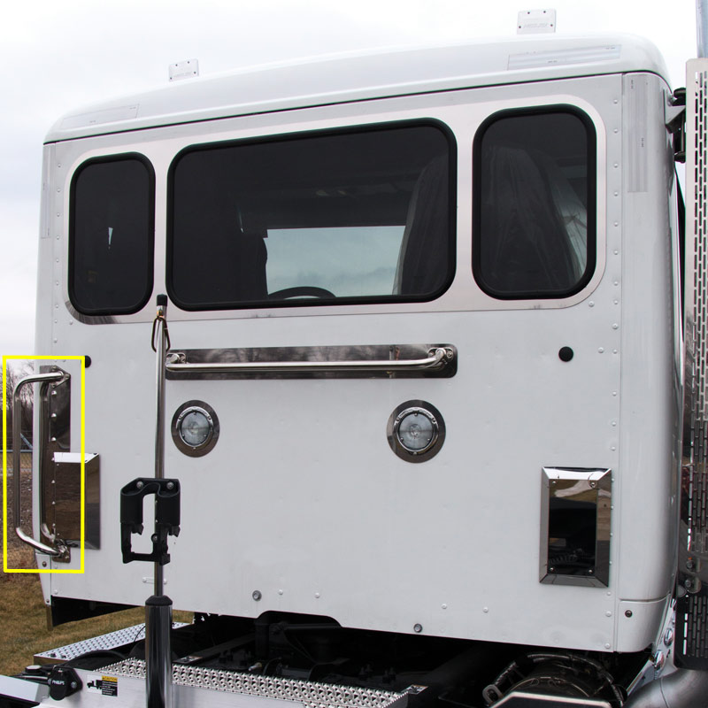 Peterbilt 567 579 Daycab Grab Handle Trim By RoadWorks - Raney's