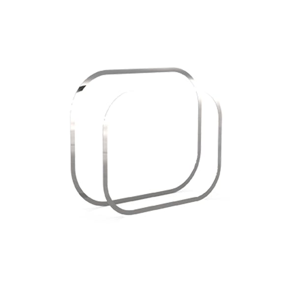 Peterbilt 567 579 Frameless Sleeper Bunk Door Window Trim