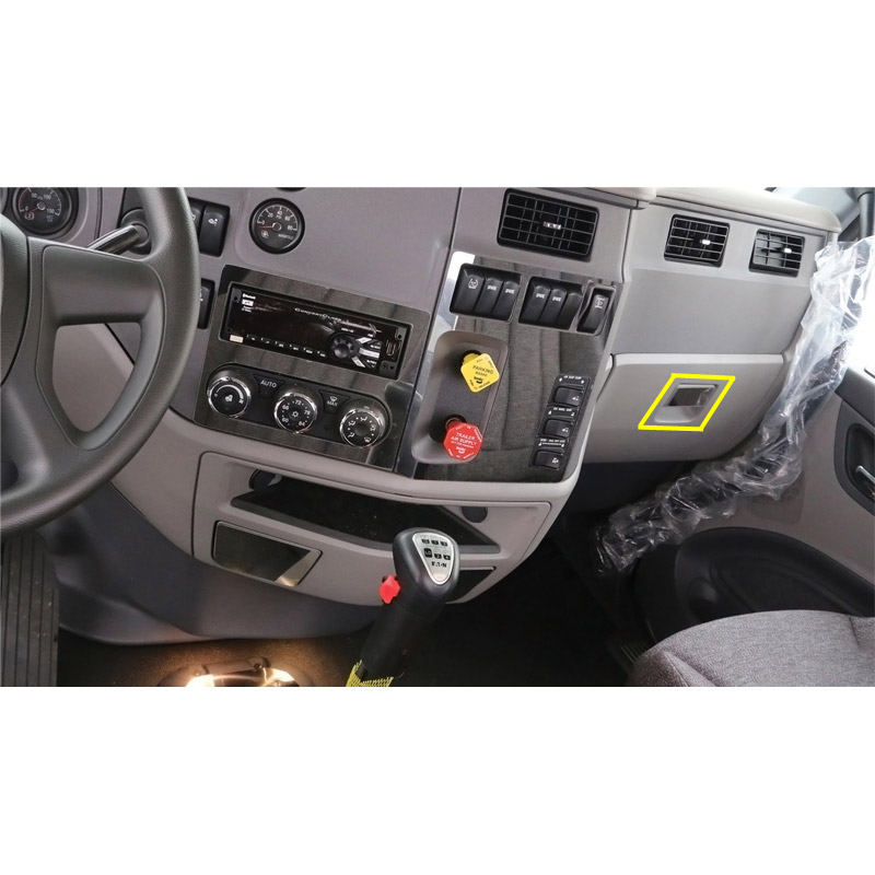 RoadWorks Peterbilt 567 579 589 Glovebox Handle Trim | Raney's