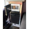 Peterbilt 379 389 Refrigerator & Microwave Storage Solution Kit - Open Black Microwave