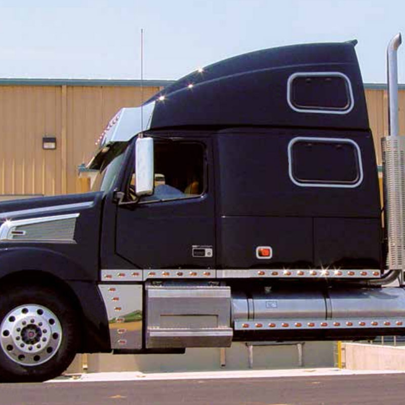 Volvo VT880 Lower Sleeper Window Trim By RoadWorks - Raney's
