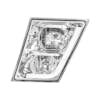 Volvo VN VNL 2004-2018 Chrome Fog Light With LED Daytime Running Light By Grand General