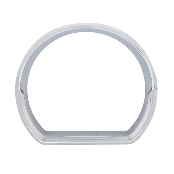 Peterbilt 2010+ Chrome Center Dash Speed Tachometer Gauge Cover