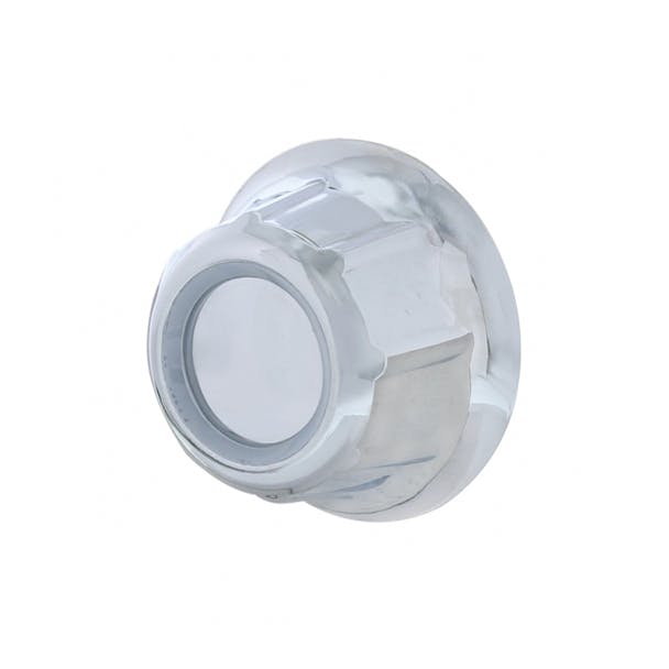 Kenworth T680 T880 Chrome Menu Control Switch Knob Angled View