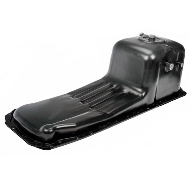 Cummins ISM Heavy Duty Engine Oil Pan Angled
