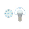 High Power 1157 LED Dual Function Bulb White Upright Light