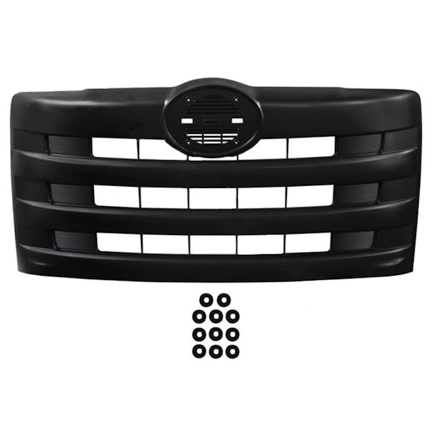 Hino 238 268 338 No-Screen Black Grill