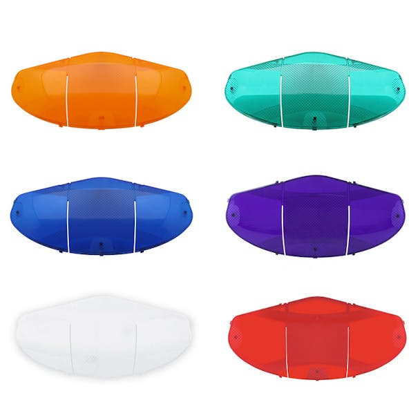 Freightliner Cascadia Large Dome Light Lens Full View