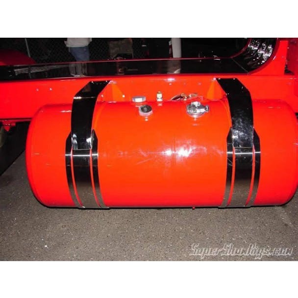 Peterbilt 359 379 389 Fuel Tank Straps Slotted Style