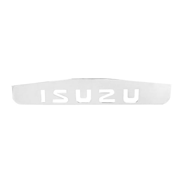 Isuzu Chrome Bottom Mud Flap Weight 24"