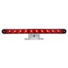 10" Dual Function Light Bar With 180 Swivel Base Red LED/Red Lens