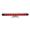 10" Dual Function Light Bar With 180 Swivel Base Red LED/Red Lens Angle On