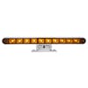 10" Dual Function Light Bar With 180 Swivel Base Amber LED/Amber Lens 