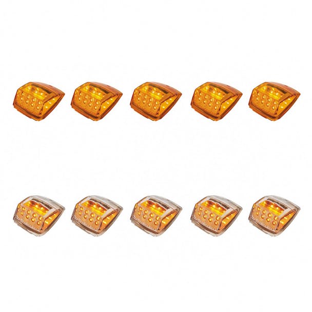 17 LED Reflector Square Cab Light Pack