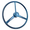 20" 3-Spoke Retro SCI Steering Wheel (Blue Sparkle)
